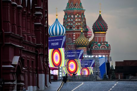 Moskva Rusija Crveni trg aneksija