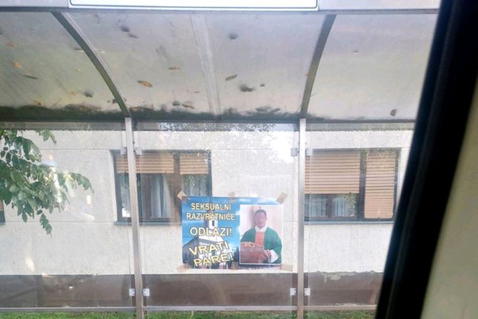 Sikirevcir razvratni župnik plakat