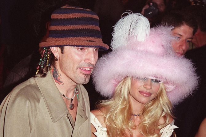 Pamela Anderson i Tomi Li Tommy Lee Pamela Anderson i Tomi Li Tommy Lee