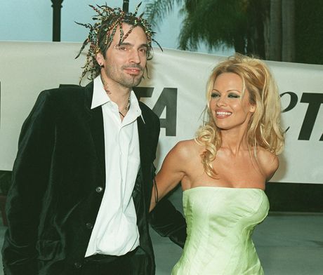 Pamela Anderson i Tomi Li Tommy Lee Pamela Anderson i Tomi Li Tommy Lee