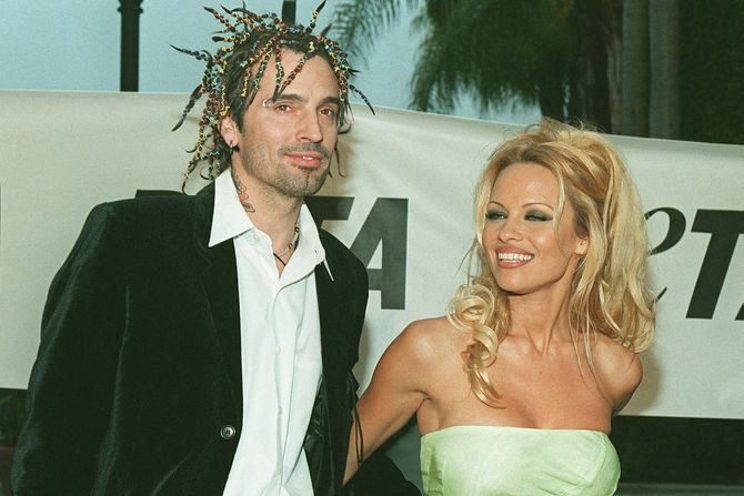 Pamela Anderson i  Tomi Li  Tommy Lee