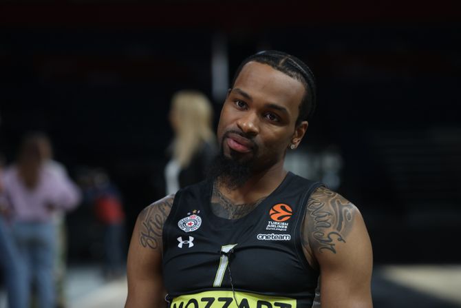 KK Partizan, Media Day, Kevin Panter