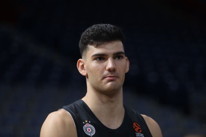 KK Partizan, Media Day, Tristan Vukčević