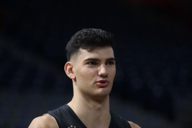 KK Partizan, Media Day, Tristan Vukčević