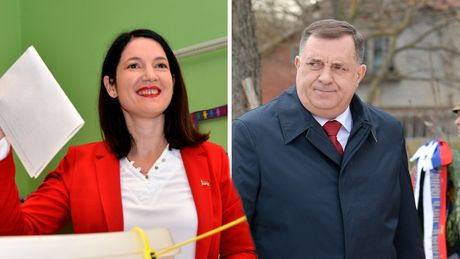 Jelena Trivić i Milorad Dodik Jelena Trivić i Milorad Dodik