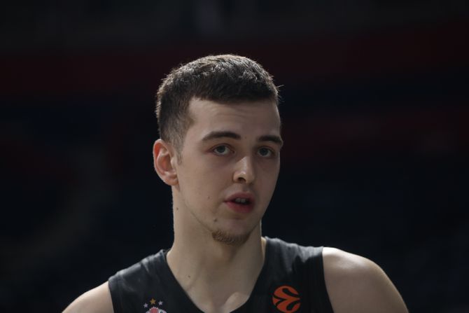 KK Partizan, Media Day, Balša Koprivica