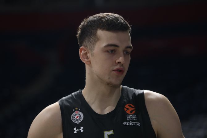 KK Partizan, Media Day, Balša Koprivica