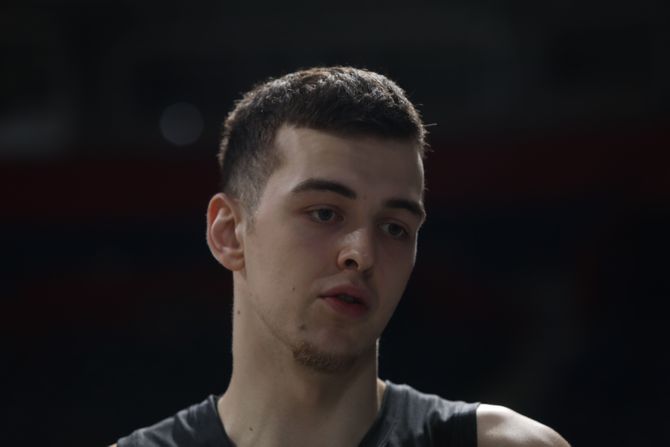 KK Partizan, Media Day, Balša Koprivica