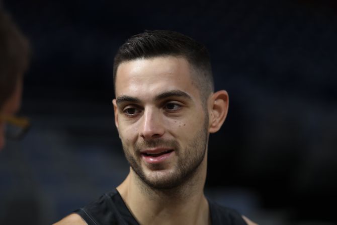 KK Partizan, Media Day, Janis Papapetru