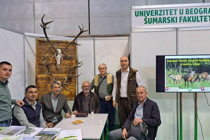 Predstavnici Šumarskog fakulteta Univerziteta u Beogradu: Lorist 2022