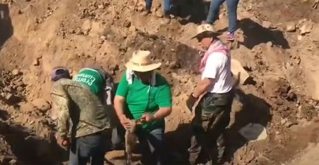Meksiko žrtve nestali grobnica Las Rastreadoras del Fuerte Trackers of El Fuerte Sinaloa