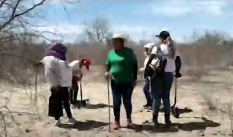 Meksiko žrtve nestali grobnica Las Rastreadoras del Fuerte Trackers of El Fuerte Sinaloa