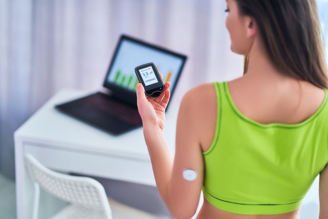 Dijabetes, aparat, senzor Dijabetes, aparat, senzor