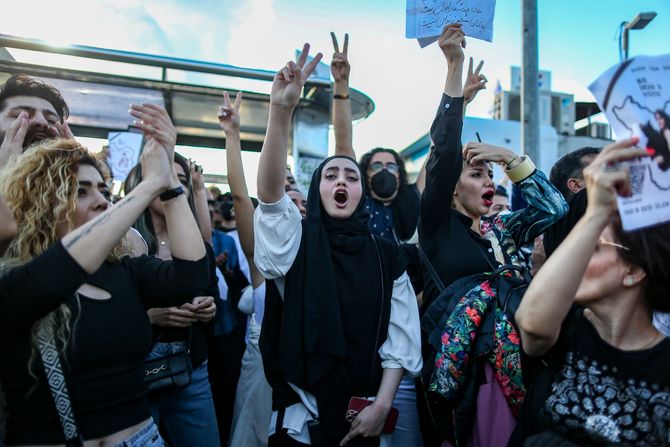 Protesti Iran, Tuska