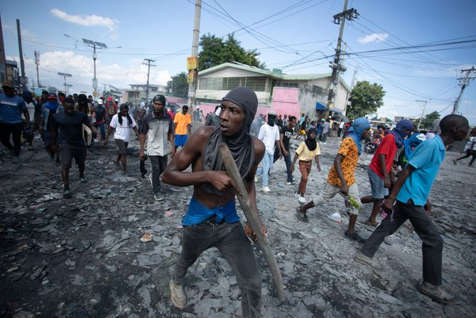 Haiti Protest