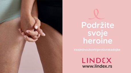 Zajedno u borbi protiv raka dojke Lindex