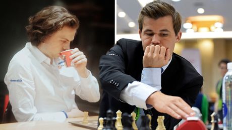Hans Niemann i Magnus Carlsen