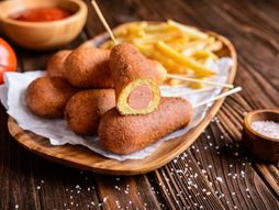 Corn dog, kukuruzna viršla na štapiću