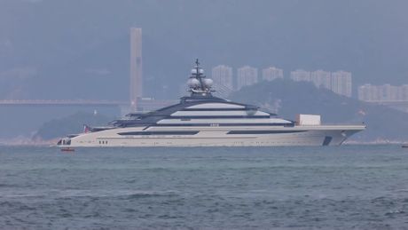 Superjahta Nord ruskog oligarha Alekseja Mordašova, Hong Kong