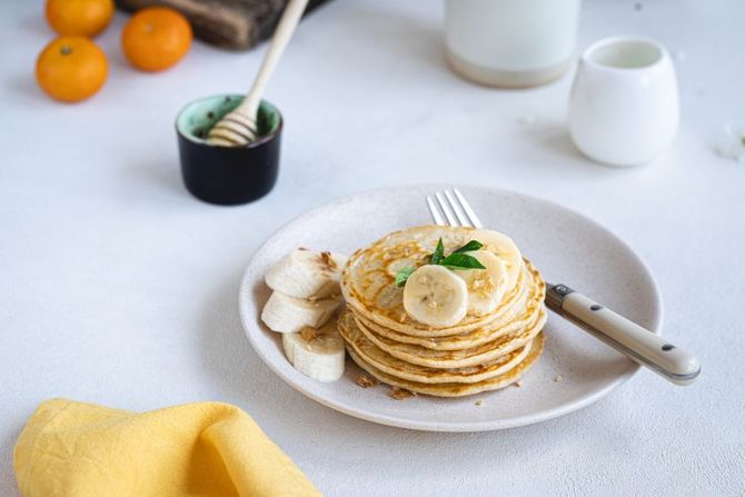 Američke palačinke sa bananama