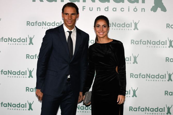 Rafael Nadal i supruga Maria Francisca Perello Rafael Nadal i supruga Maria Francisca Perello