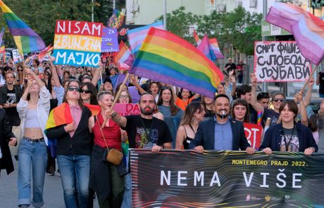 Crna Gora Podgorica  LGBTQ pride prajd gej parada