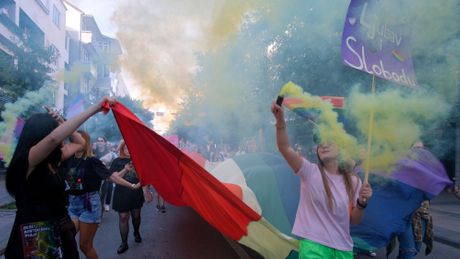 Crna Gora Podgorica  LGBTQ pride prajd gej parada