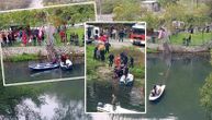 Photos, videos from the scene of accident near Jovanje Monastery: 2 dead, others being rescued from the river