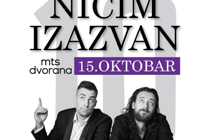 Ničim izazvan 15. okt MTS Dvorana Ničim izazvan 15. okt MTS Dvorana