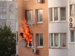Požar kuća zgrada stan