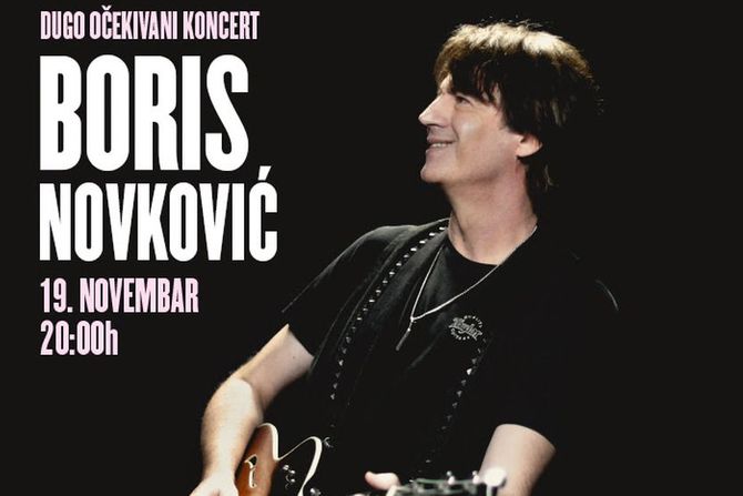 Boris Novković koncert mts Dvorana