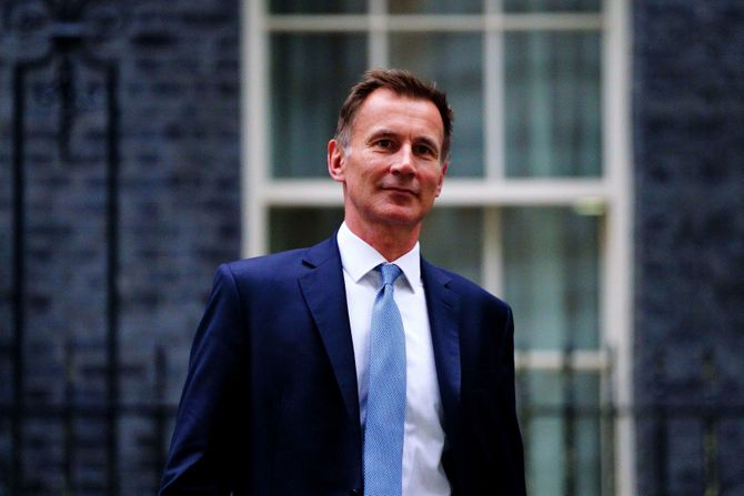 Jeremy Hunt, Džeremi Hant, britanski ministar finansija