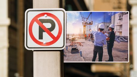 Građevina građevinski inženjer gradilište  zabranjeno parkiranje