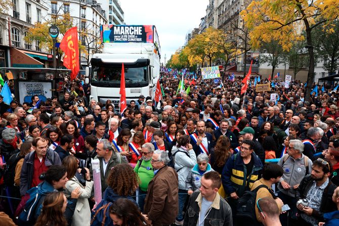 Protesti Francuska, Pariz, zbog troškova života