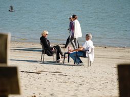 Novi SAD JESEN VREMENSKA prognoza, lepo sunčan dan, štrand, šetalište odmor, prolaznici, šetači