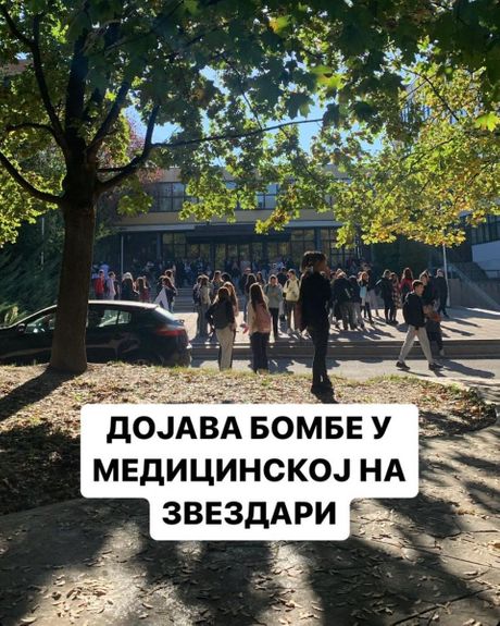 Dojava o postavljenoj bombi Dojava o postavljenoj bombi