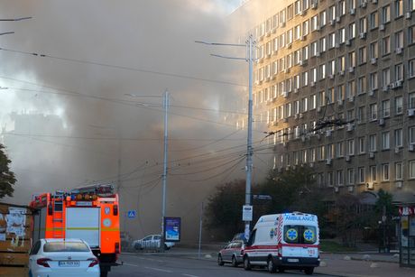 Kijev, Ukrajina, eksplozija