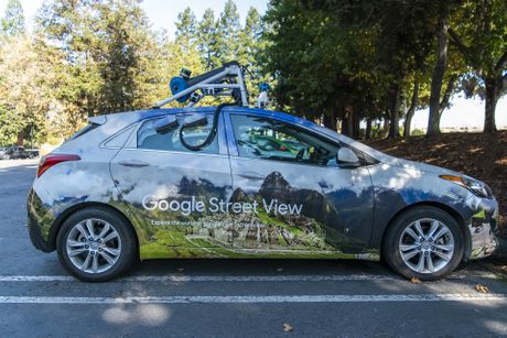 Google street view, vozilo