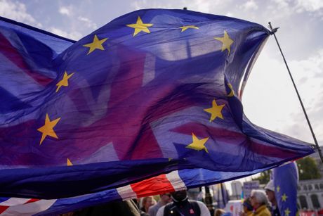 Evropska unija, Velika Britanija zastava Evropska unija, Velika Britanija zastava