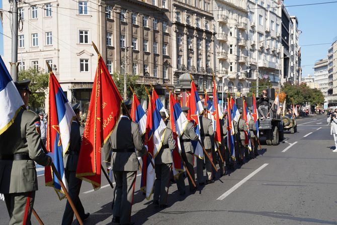 Defile Oslobođenje Beograda Vesna Vidović