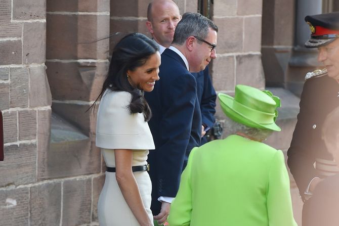 Meghan Markle, Kraljica Elizabeta Meghan Markle, Kraljica Elizabeta
