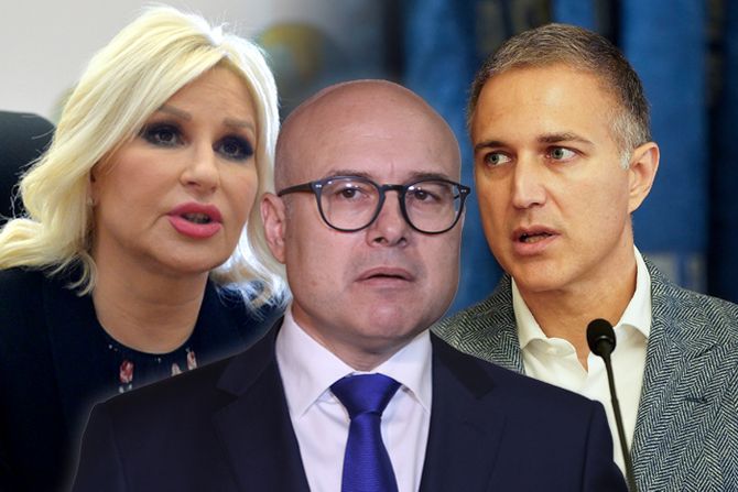 Miloš Vučević, Zorana Mihajlović i Nebojša Stefanović