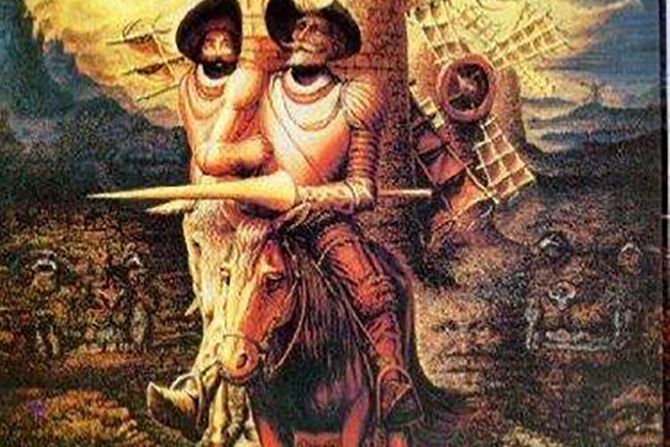 Don Kihot, optička iluzija Don Kihot, optička iluzija