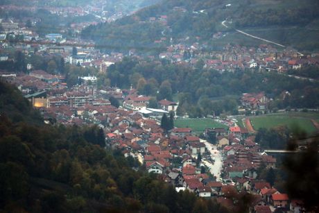Ivanjica, panorama grada