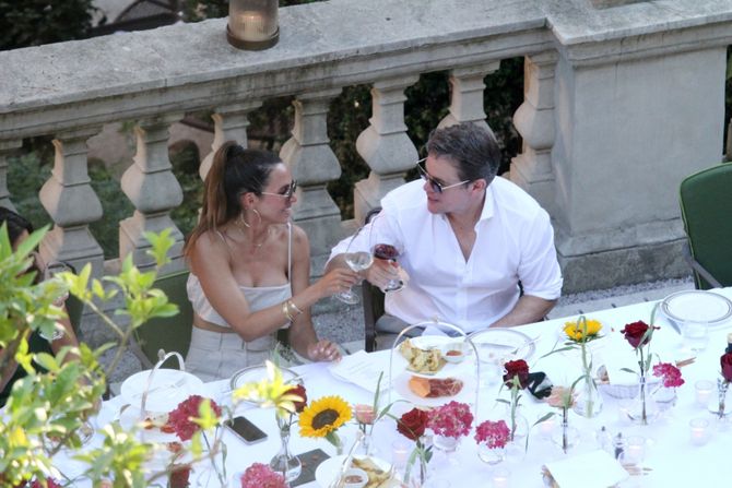 Matt Damon and Luciana Barroso