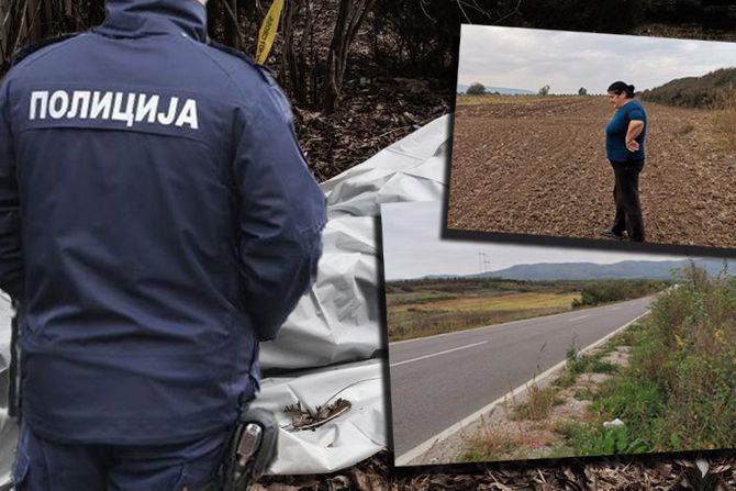 Niš Pasi Poljana leš u njivi Leš mrtvo telo policija