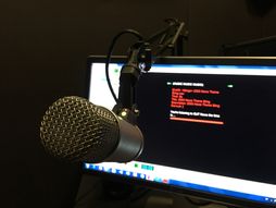radio, radijski studio, mikrofon