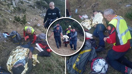 Spasilačka akcija Gornja Ališnica Crna Gora spasavanje Gorska služba
