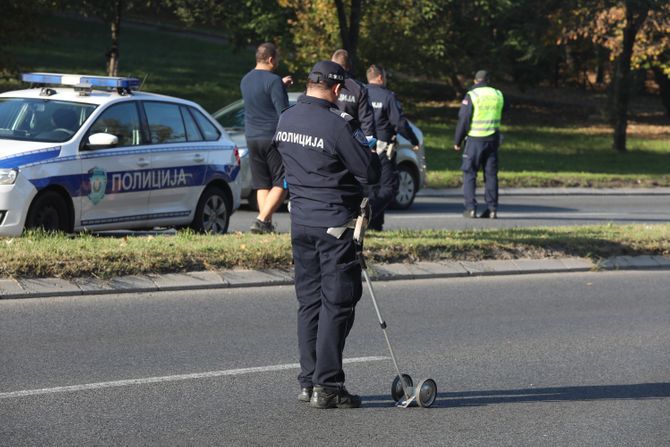 Udes u Vojislava Ilića, Saobraćajna nesreća