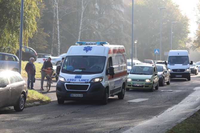 Udes u Vojislava Ilića, Saobraćajna nesreća